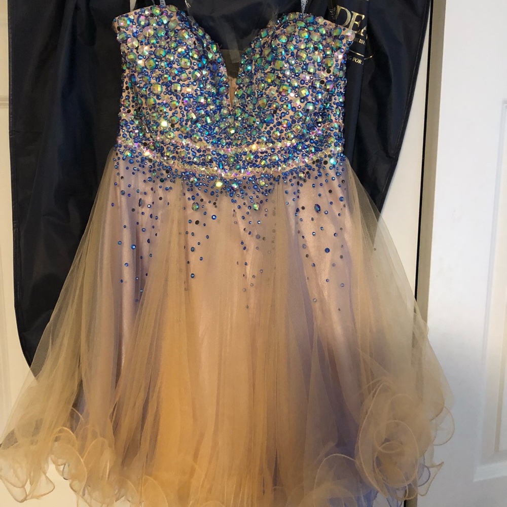 size 4 blush dress